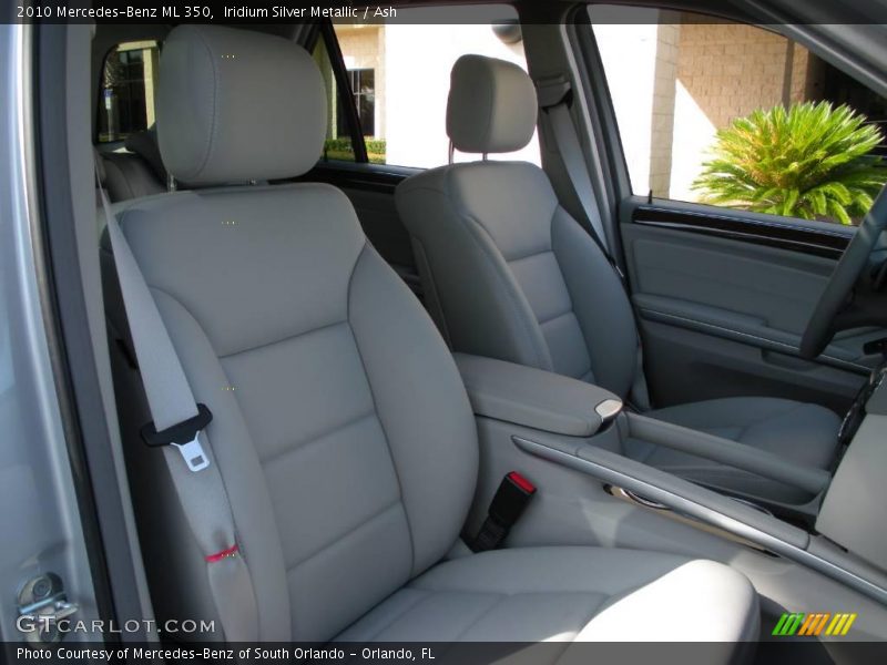 Iridium Silver Metallic / Ash 2010 Mercedes-Benz ML 350
