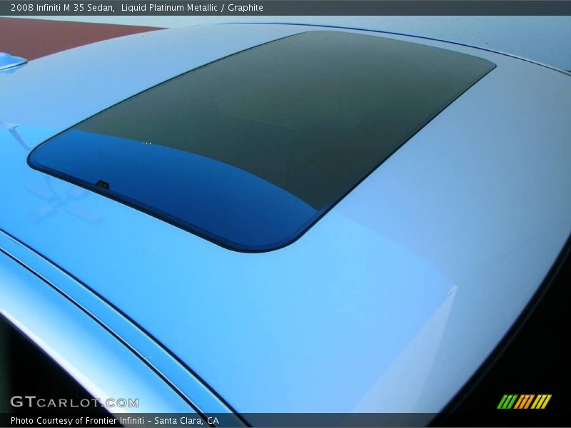 Liquid Platinum Metallic / Graphite 2008 Infiniti M 35 Sedan