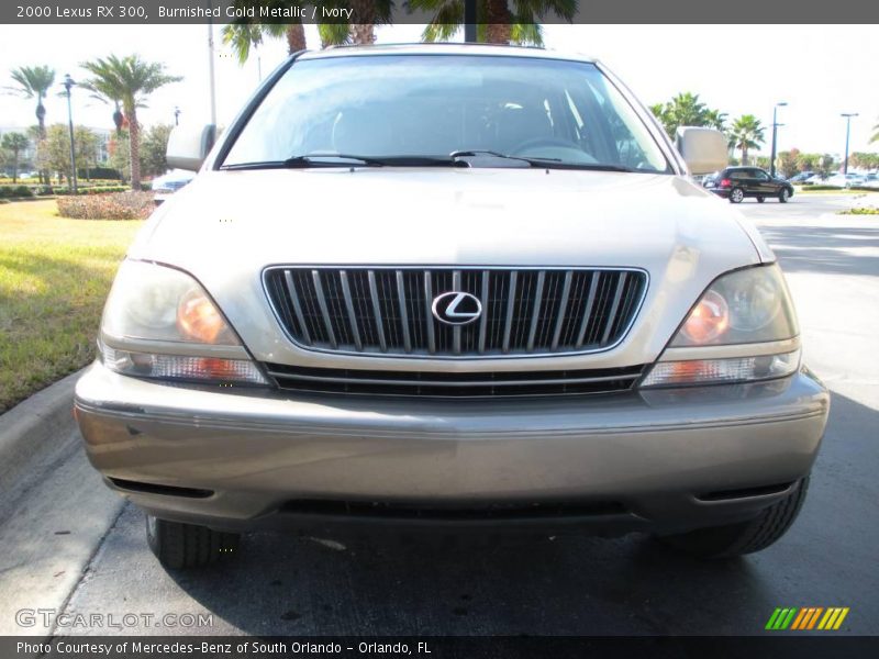 Burnished Gold Metallic / Ivory 2000 Lexus RX 300