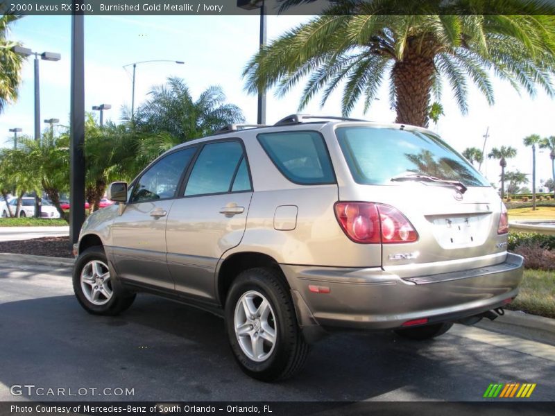 Burnished Gold Metallic / Ivory 2000 Lexus RX 300