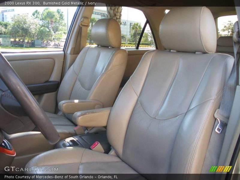 Burnished Gold Metallic / Ivory 2000 Lexus RX 300