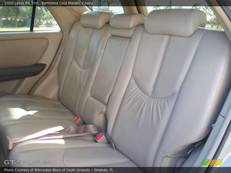 Burnished Gold Metallic / Ivory 2000 Lexus RX 300