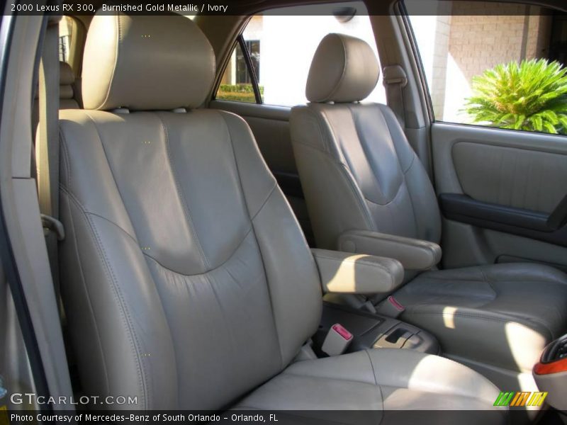 Burnished Gold Metallic / Ivory 2000 Lexus RX 300