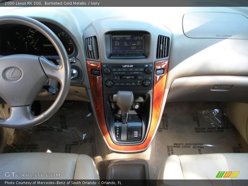 Burnished Gold Metallic / Ivory 2000 Lexus RX 300