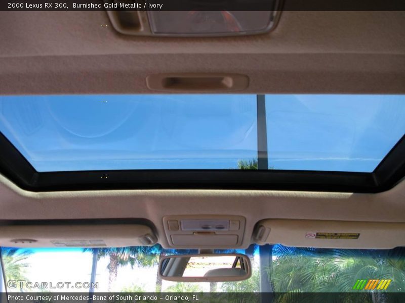 Burnished Gold Metallic / Ivory 2000 Lexus RX 300