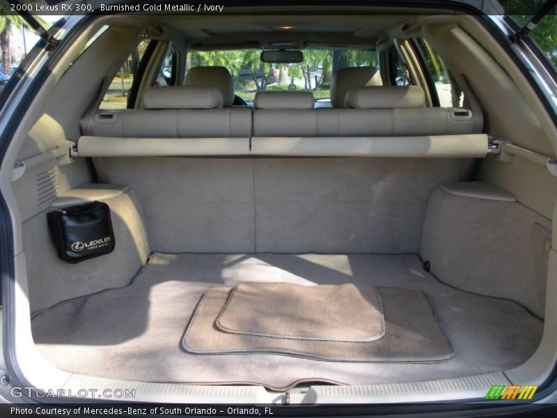 Burnished Gold Metallic / Ivory 2000 Lexus RX 300