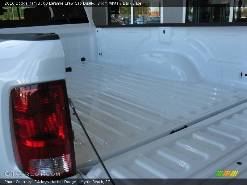 Bright White / Dark Slate 2010 Dodge Ram 3500 Laramie Crew Cab Dually