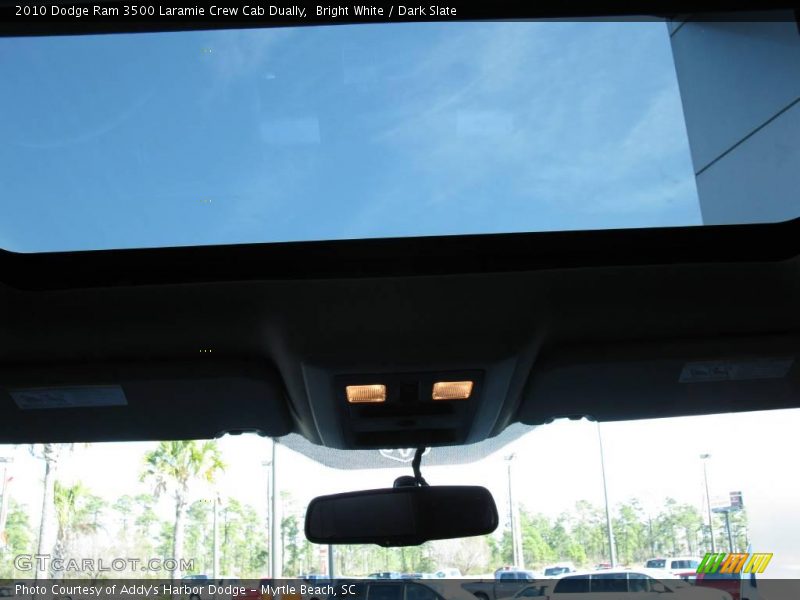 Bright White / Dark Slate 2010 Dodge Ram 3500 Laramie Crew Cab Dually