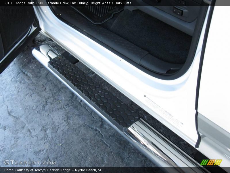 Bright White / Dark Slate 2010 Dodge Ram 3500 Laramie Crew Cab Dually