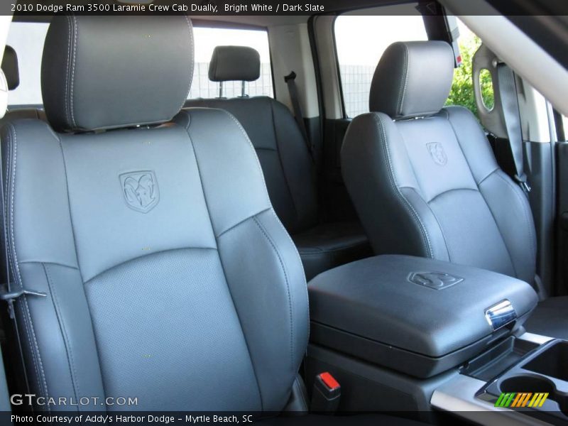 Bright White / Dark Slate 2010 Dodge Ram 3500 Laramie Crew Cab Dually