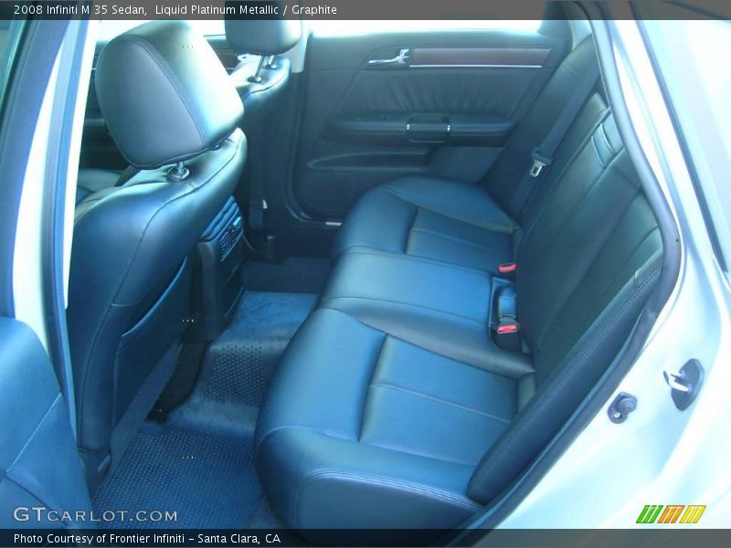 Liquid Platinum Metallic / Graphite 2008 Infiniti M 35 Sedan