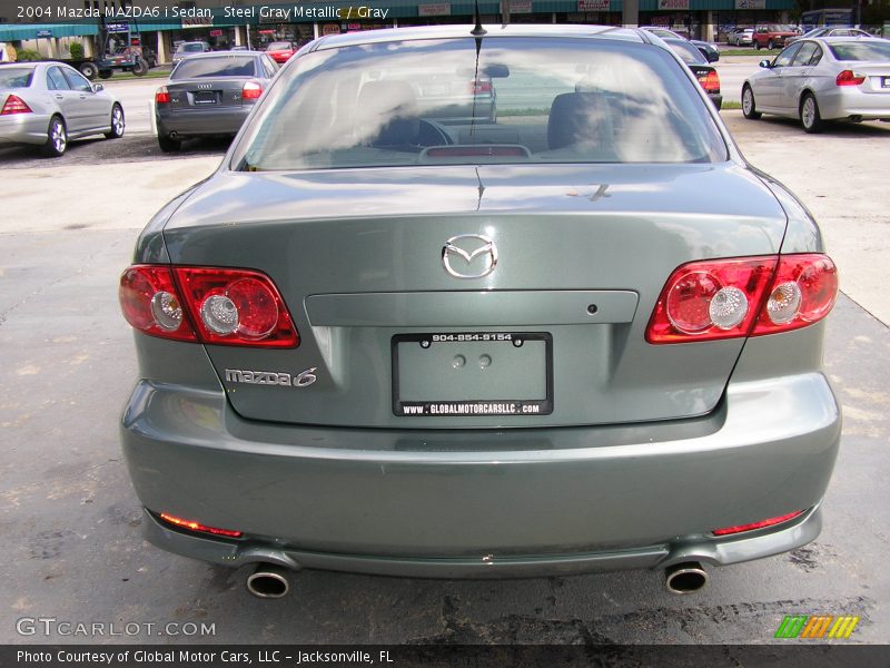 Steel Gray Metallic / Gray 2004 Mazda MAZDA6 i Sedan