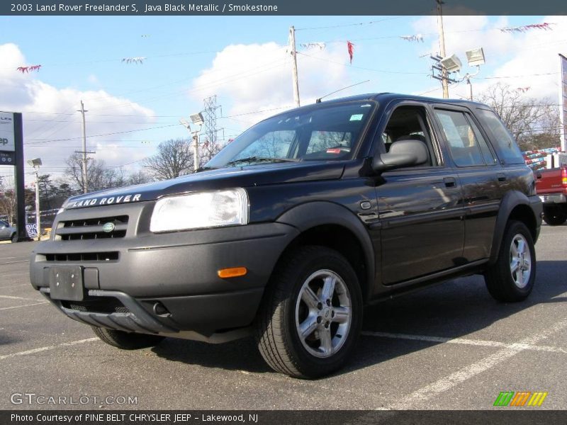 Java Black Metallic / Smokestone 2003 Land Rover Freelander S