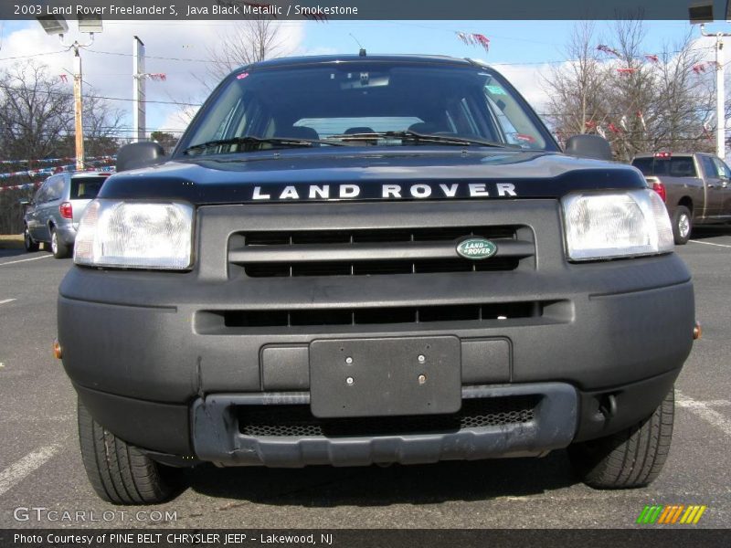 Java Black Metallic / Smokestone 2003 Land Rover Freelander S