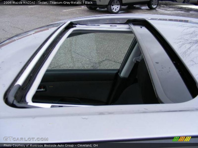 Titanium Gray Metallic / Black 2006 Mazda MAZDA3 i Sedan
