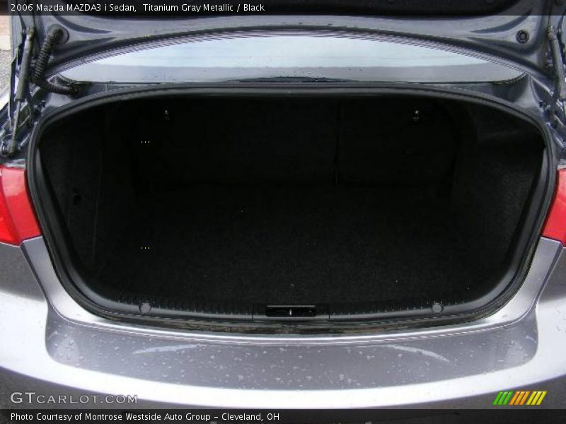 Titanium Gray Metallic / Black 2006 Mazda MAZDA3 i Sedan