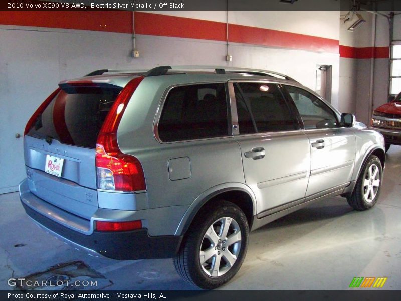 Electric Silver Metallic / Off Black 2010 Volvo XC90 V8 AWD