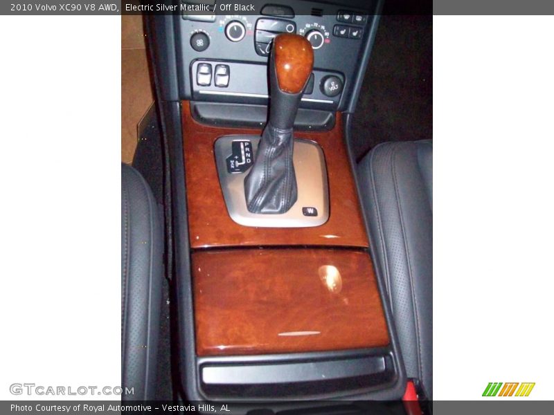 Electric Silver Metallic / Off Black 2010 Volvo XC90 V8 AWD