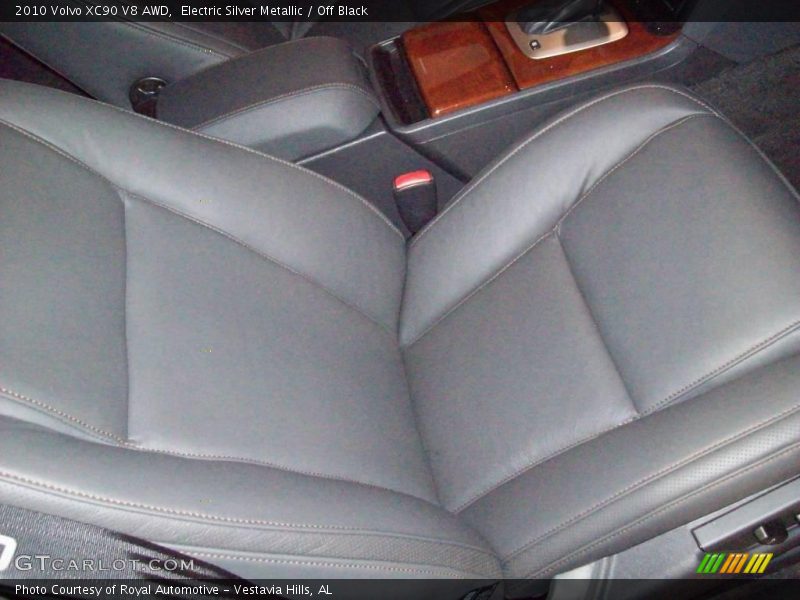 Electric Silver Metallic / Off Black 2010 Volvo XC90 V8 AWD