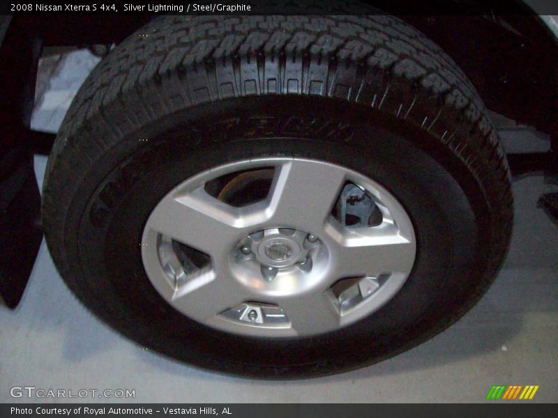 Silver Lightning / Steel/Graphite 2008 Nissan Xterra S 4x4
