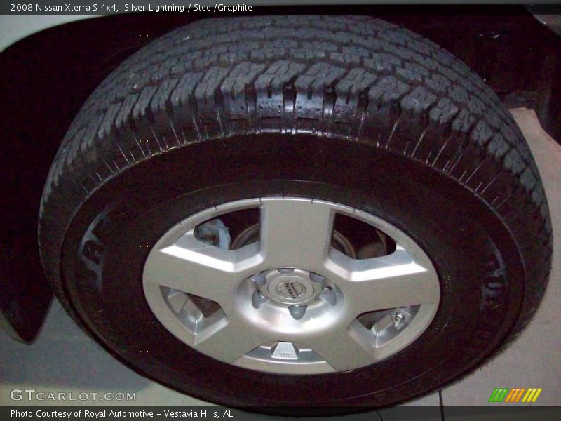 Silver Lightning / Steel/Graphite 2008 Nissan Xterra S 4x4