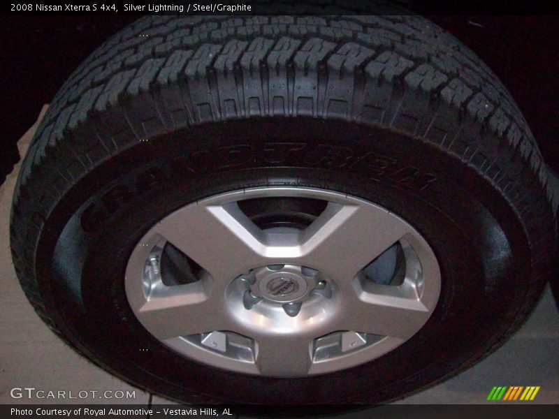 Silver Lightning / Steel/Graphite 2008 Nissan Xterra S 4x4