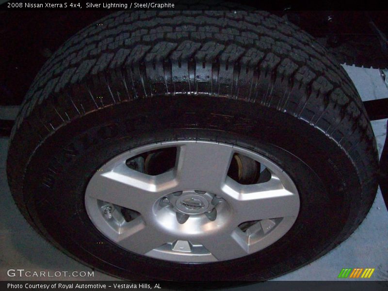 Silver Lightning / Steel/Graphite 2008 Nissan Xterra S 4x4