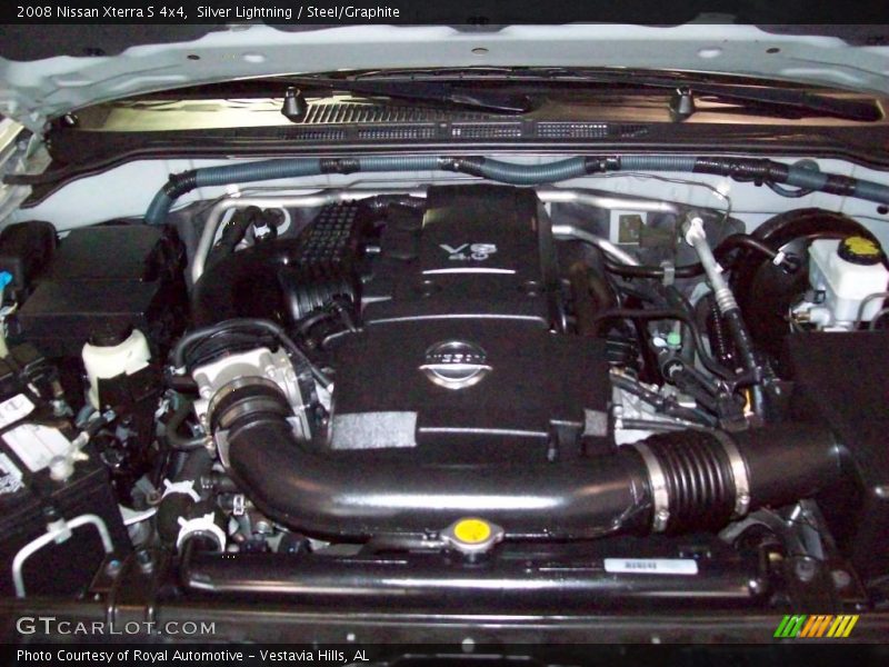 Silver Lightning / Steel/Graphite 2008 Nissan Xterra S 4x4