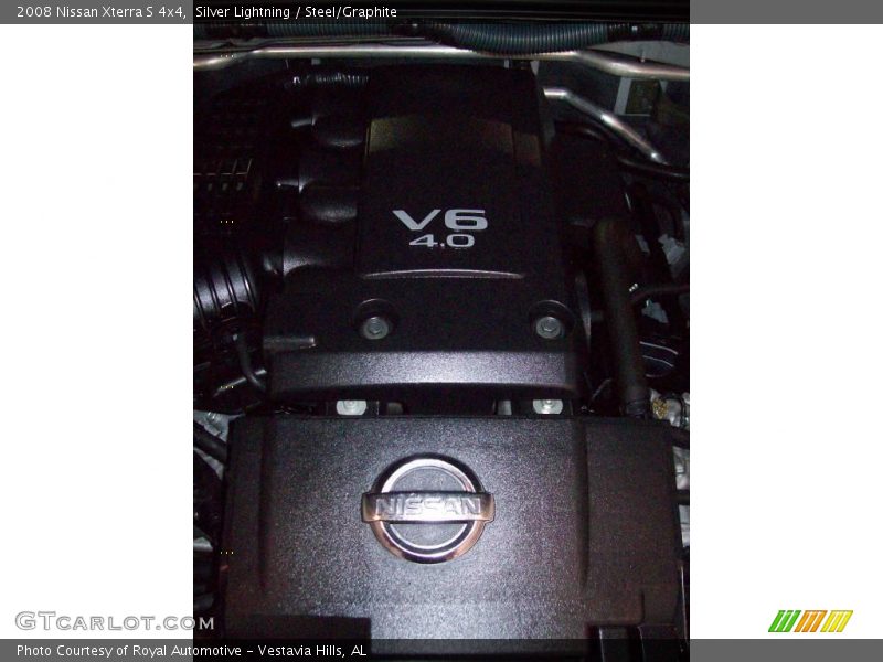 Silver Lightning / Steel/Graphite 2008 Nissan Xterra S 4x4
