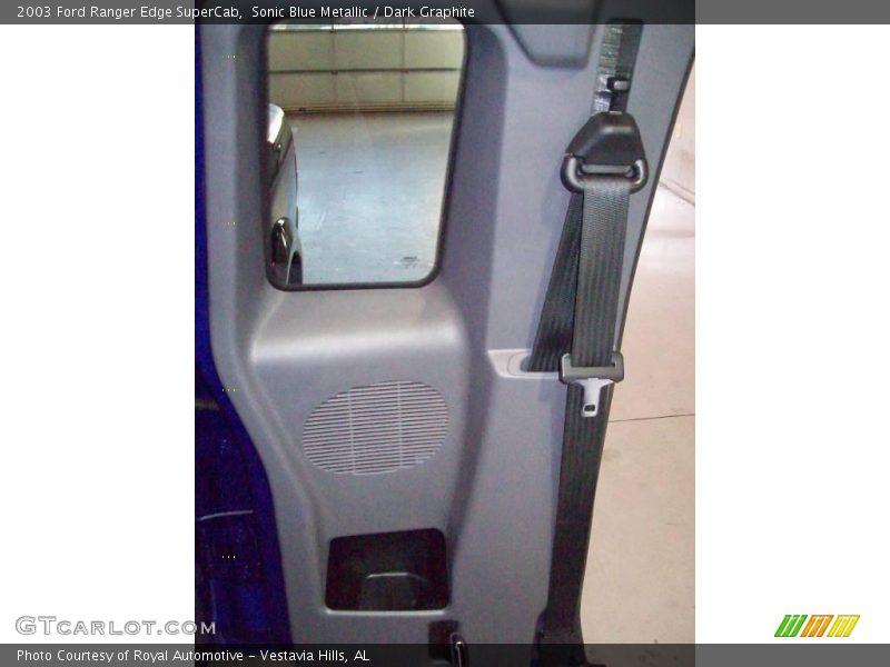 Sonic Blue Metallic / Dark Graphite 2003 Ford Ranger Edge SuperCab