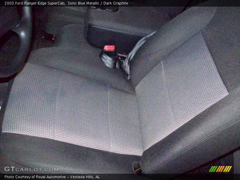 Sonic Blue Metallic / Dark Graphite 2003 Ford Ranger Edge SuperCab