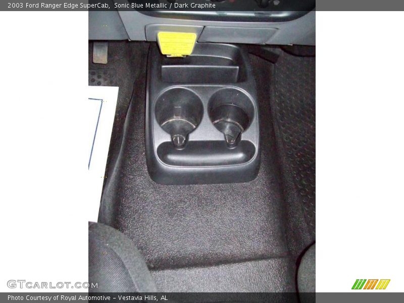 Sonic Blue Metallic / Dark Graphite 2003 Ford Ranger Edge SuperCab