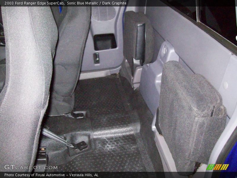 Sonic Blue Metallic / Dark Graphite 2003 Ford Ranger Edge SuperCab