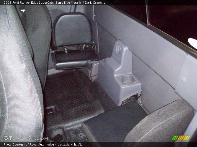 Sonic Blue Metallic / Dark Graphite 2003 Ford Ranger Edge SuperCab