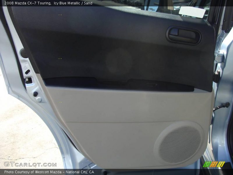 Icy Blue Metallic / Sand 2008 Mazda CX-7 Touring