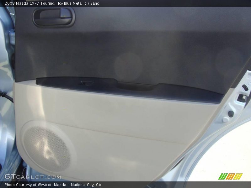 Icy Blue Metallic / Sand 2008 Mazda CX-7 Touring