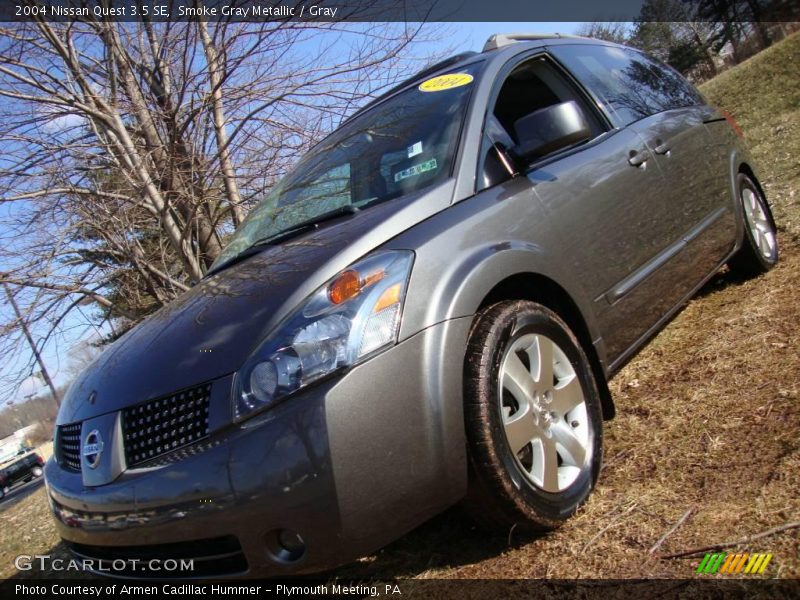 Smoke Gray Metallic / Gray 2004 Nissan Quest 3.5 SE