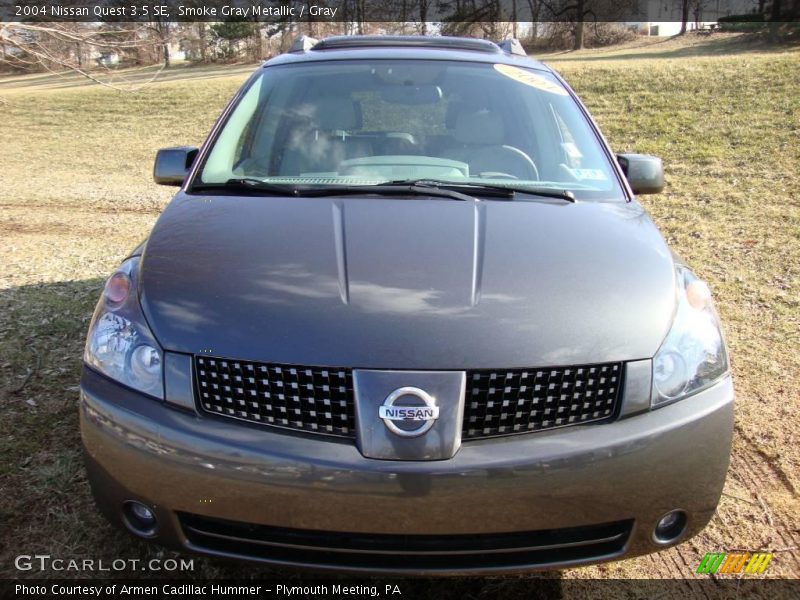Smoke Gray Metallic / Gray 2004 Nissan Quest 3.5 SE