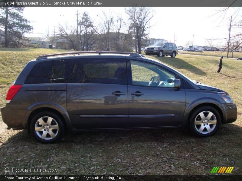 Smoke Gray Metallic / Gray 2004 Nissan Quest 3.5 SE