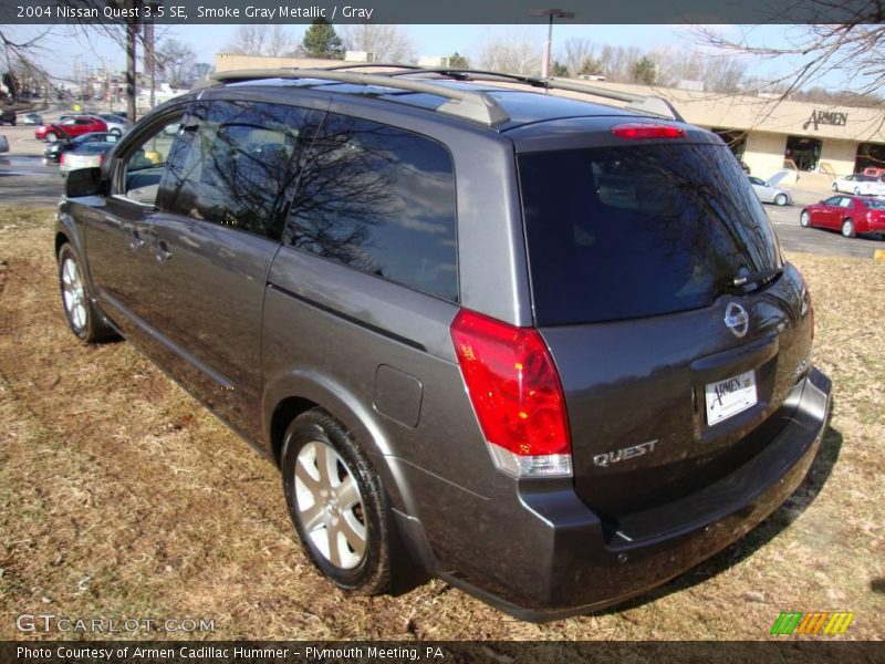 Smoke Gray Metallic / Gray 2004 Nissan Quest 3.5 SE