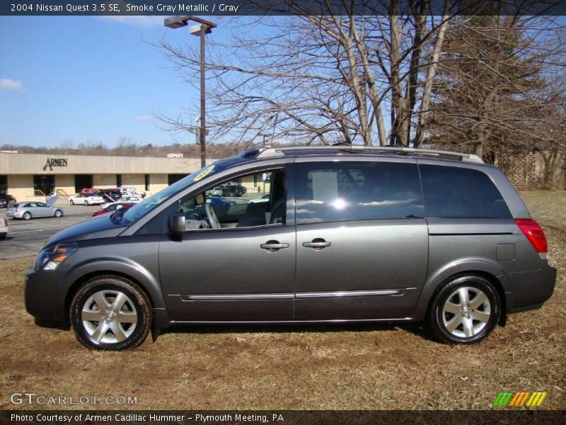 Smoke Gray Metallic / Gray 2004 Nissan Quest 3.5 SE