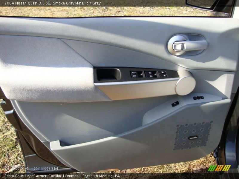 Smoke Gray Metallic / Gray 2004 Nissan Quest 3.5 SE