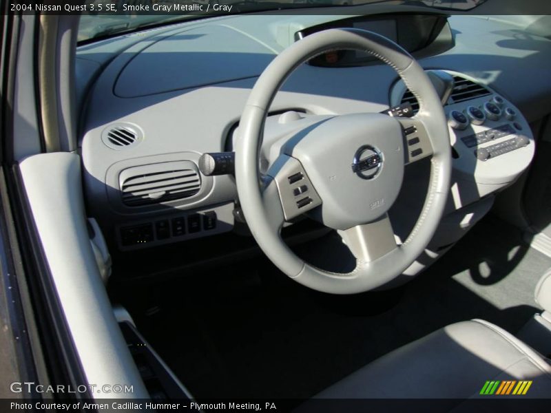 Smoke Gray Metallic / Gray 2004 Nissan Quest 3.5 SE