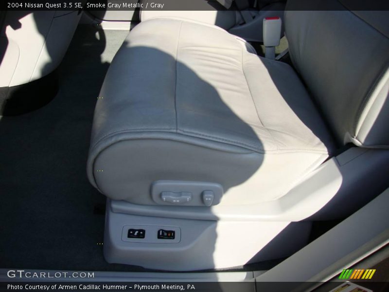 Smoke Gray Metallic / Gray 2004 Nissan Quest 3.5 SE