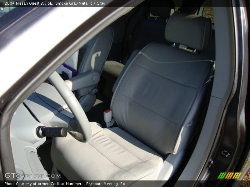 Smoke Gray Metallic / Gray 2004 Nissan Quest 3.5 SE