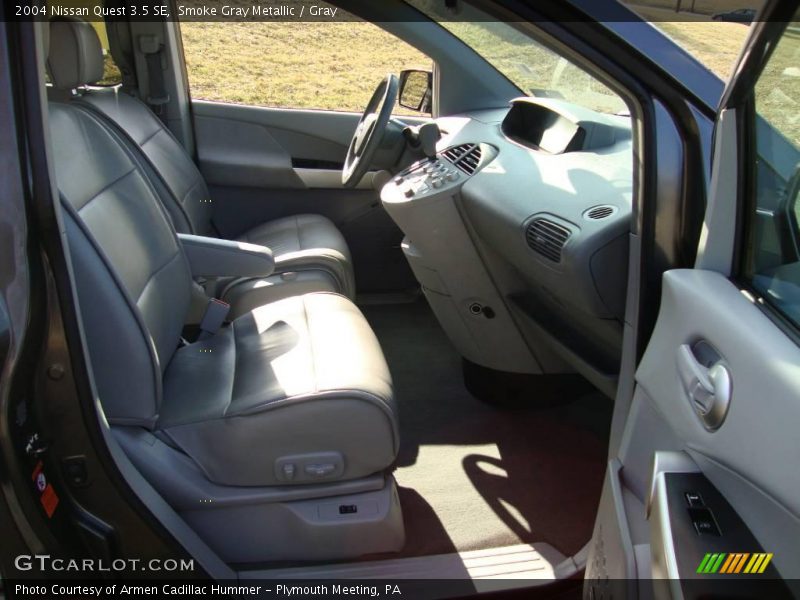 Smoke Gray Metallic / Gray 2004 Nissan Quest 3.5 SE