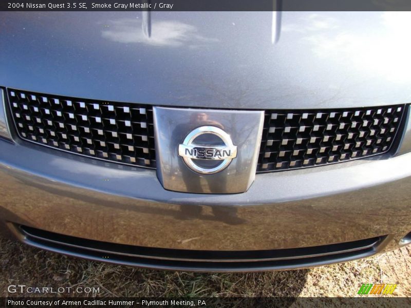 Smoke Gray Metallic / Gray 2004 Nissan Quest 3.5 SE