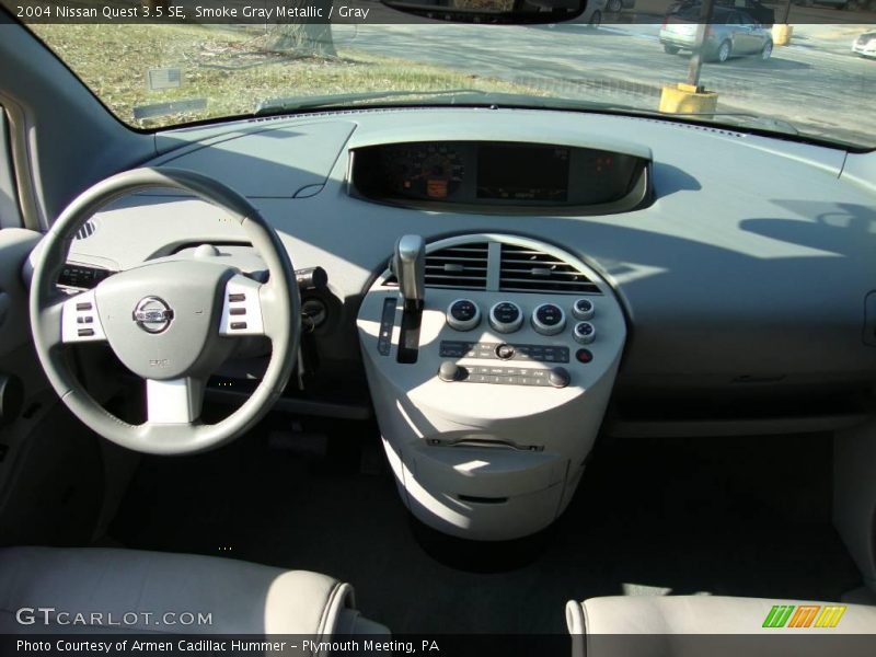 Smoke Gray Metallic / Gray 2004 Nissan Quest 3.5 SE