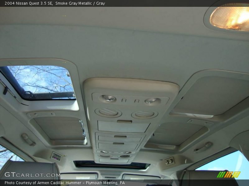 Smoke Gray Metallic / Gray 2004 Nissan Quest 3.5 SE