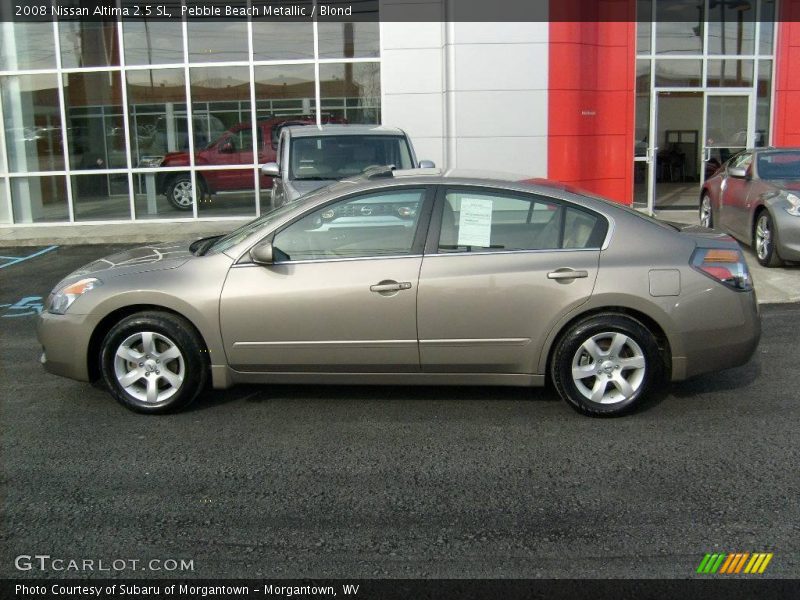 Pebble Beach Metallic / Blond 2008 Nissan Altima 2.5 SL